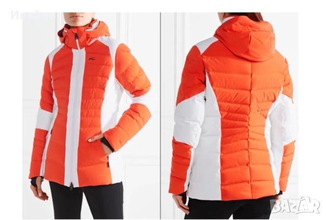 Ски яке kjus с естествен пух, снимка 2 - Зимни спортове - 53482188