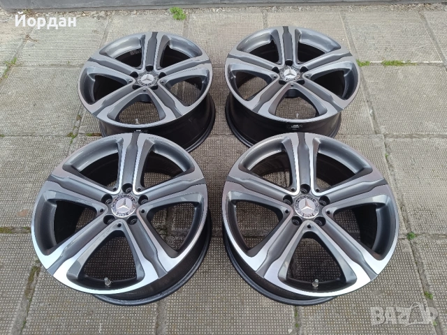 ОРИГИНАЛНИ джанти 18 ' цола 5x112 МЕРЦЕДЕС / MERCEDES BENZ ET38 8J + датчици, снимка 2 - Гуми и джанти - 54200716