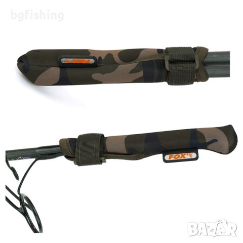 Комплект протектори Fox Camo Tip & Butt Protectors, снимка 1 - Екипировка - 45450334