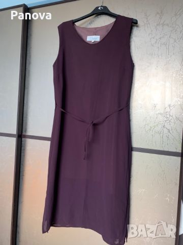 Продавам копринена рокля , снимка 2 - Рокли - 45778700
