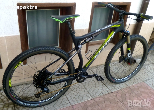 Ендуро СКОТТ Спарк 920 - 29" ! "мека" рамка ! 12 скорости ! КАРБОН !, снимка 17 - Велосипеди - 52630313