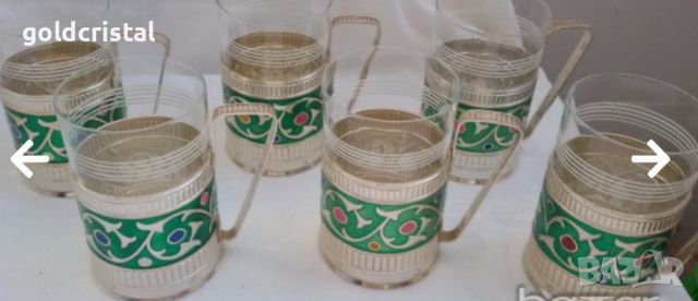 стакани подстакани с емайл , снимка 7 - Антикварни и старинни предмети - 18639757