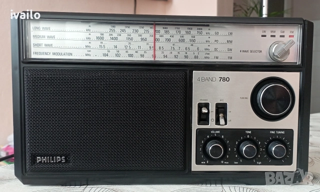 PHILIPS-780 Радио Като Ново! 1978г., снимка 4 - Радиокасетофони, транзистори - 53426246