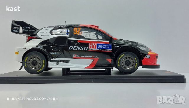 KAST-Models Умален модел на Toyota GR YARIS Rally1 2023 IXO 1/18, снимка 4 - Колекции - 45961437