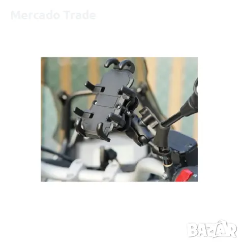 Поставка за телефон, Мото и вело, От 4.7 до 7.1 inch, Черен, снимка 3 - Аксесоари и консумативи - 49843624