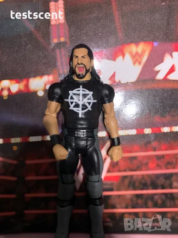 Екшън фигура WWE Seth Rollins Сет Ролинс The Visionary Mattel Basic играчка , снимка 7 - Фигурки - 49171591