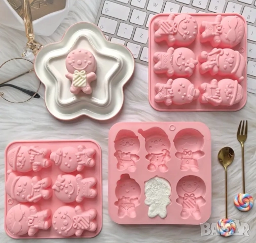 Два вида молдове за Коледа, снимка 3 - Форми - 52072480