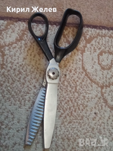 Стара шивашка ножица 26086, снимка 3 - Антикварни и старинни предмети - 52127335
