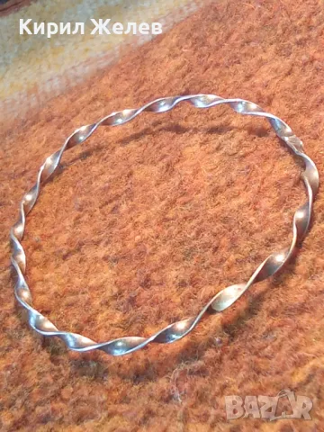 СТАРИННА СРЕБЪРНА ГРИВНА МНОГО ВИСОКА ПРОБА СРЕБРО РЕТРО ПЛЕТКА РЪЧНА МАЙСТОРСКА РАБОТА 37583, снимка 12 - Антикварни и старинни предмети - 48485600