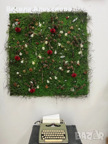 Коледно пано 100х100 см, снимка 2 - Декорация за дома - 52749583