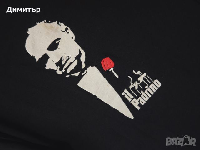 Оригинална тениска на Кръстникът El Padrino Mafia criminal size M, снимка 2 - Тениски - 46686027