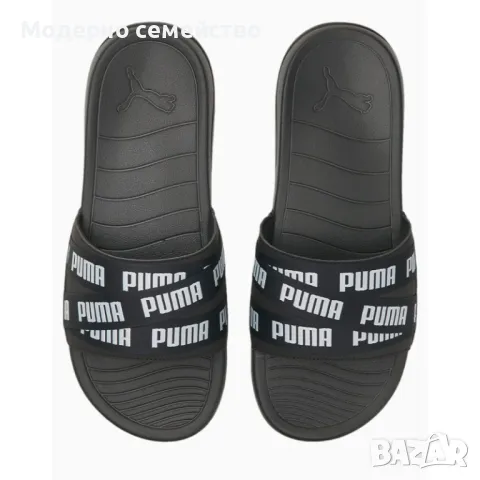 Джапанки PUMA Popcat 20 Signature Slides Black, снимка 3 - Джапанки - 46997483