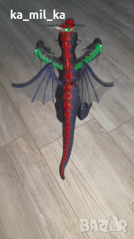 Играчка-Триглав дракон, голям, снимка 3 - Музикални играчки - 53283244