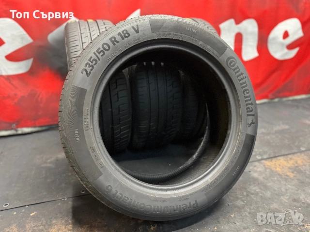 235 50 18, Летни гуми, Continental PremiumContact6, 4 броя, снимка 5 - Гуми и джанти - 53620268