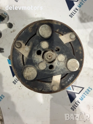 50541345 / SD6V12 компресор за климатик от Peugeot Bipper 1.3 HDI, 80 ph., engine FHY, 5sp., 2018, 1, снимка 2 - Части - 53753566