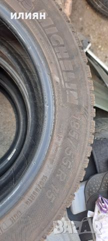 3бр гуми Michelin всесезонни 185 55 15 CrossClimate dot2019г, снимка 2 - Гуми и джанти - 46159351