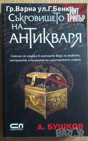 Съкровището на антикваря  А.Бушков 12лв, снимка 1 - Художествена литература - 46540430