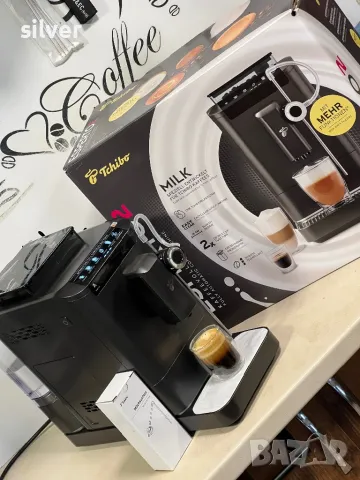Кафемашина кафе автомат Tchibo cappuccino с гаранция, снимка 2 - Кафемашини - 50294695