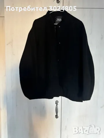 Wool bomber jacket Zara, снимка 2 - Якета - 47239836