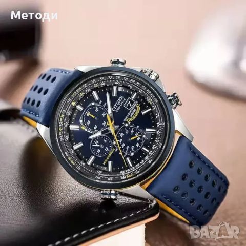 часовник Citizen Blue Angels със Синя каишка, снимка 2 - Мъжки - 45455010