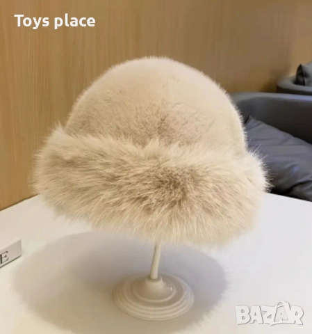 Нова зимна шапка тип калпак, налична в различни цветове, снимка 10 - Шапки - 52545951