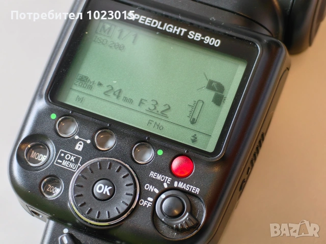 Светкавица Nikon SB-900, снимка 6 - Светкавици, студийно осветление - 53367119
