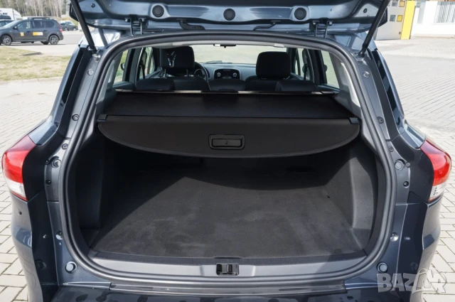 Щора за багажник Renault Clio IV Grandtour 2012–2020, черна, алуминий и PVC, снимка 3 - Аксесоари и консумативи - 51354429