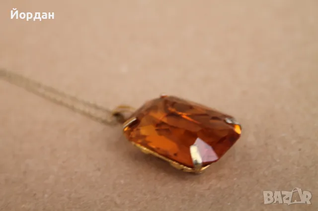 Дамски сребърен пръстен с колие, снимка 8 - Колиета, медальони, синджири - 49771340