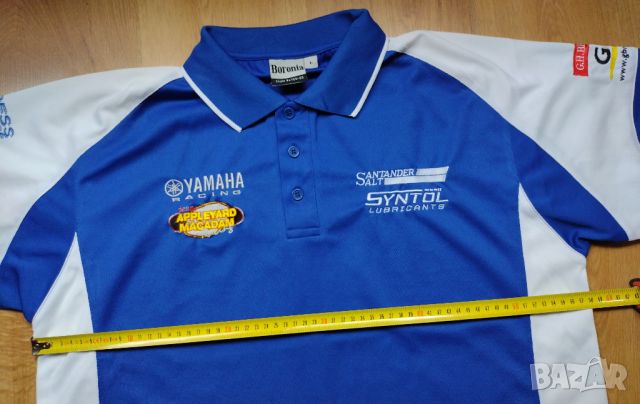 Yamaha Racing - мъжка поло блуза, снимка 5 - Тениски - 45687443