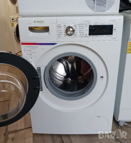 Инверторна пералня BOSCH Serie 8  HomeProfessional - 9 kg, снимка 7 - Перални - 51923083