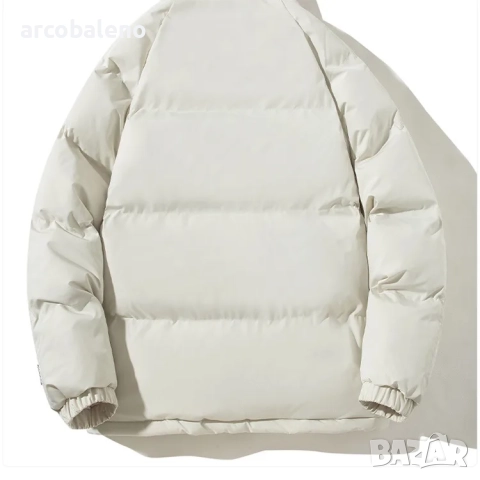 Мъжко зимно яке с удебелена поларена подплата, 5цвята , снимка 5 - Якета - 52018794