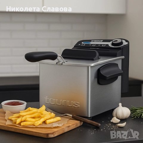Фритюрник Taurus Professional 2 Plus, 2L, снимка 2 - Фритюрници - 51538414
