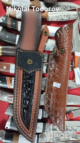Каний естествена кожа, снимка 3 - Ножове - 49260292