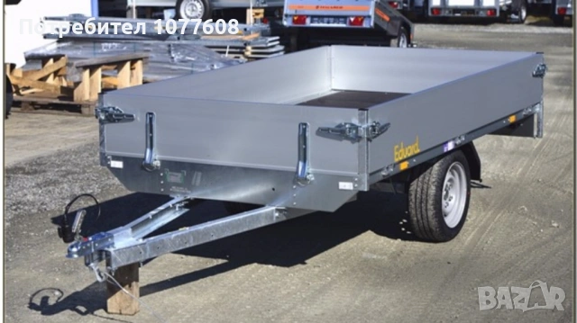 Туристическо ремарке Eduard с общо допустима максимална маса до 750кг 