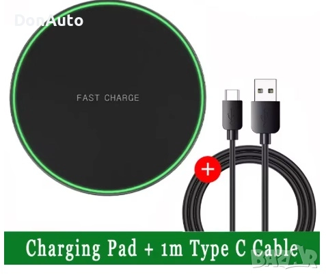 Бързо безжично зарядно 30W, снимка 4 - Аксесоари и консумативи - 51634416