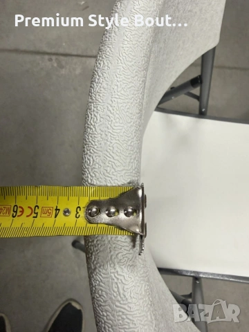 Комплект 2 броя сгъваеми кетъринг столове за градина и събития - удобни и издръжливи, снимка 6 - Други стоки за дома - 54002968