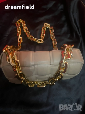 Дамска чанта Ботега / Bottega Veneta- реплика, снимка 2 - Чанти - 51749752