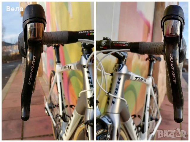 Шосеен влеосипед Trek Madone 5.5 * Carbon * 2x10 * Full Dura-Ace, снимка 3 - Велосипеди - 53500512