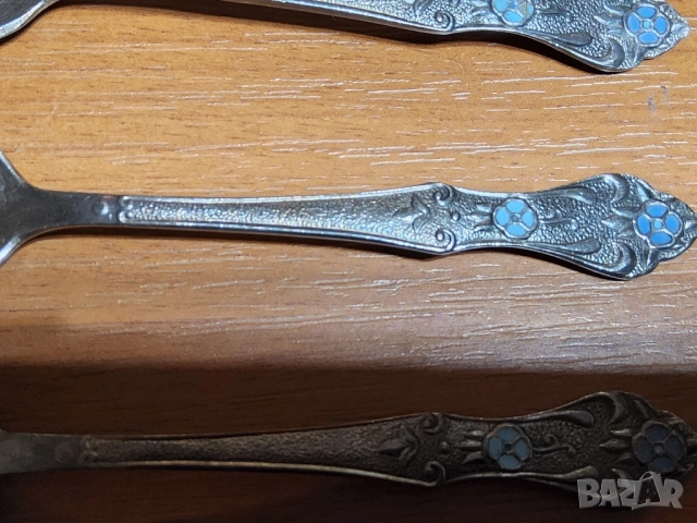 Руски антикварни лъжички МНЦ от 70те години, снимка 9 - Антикварни и старинни предмети - 52445808