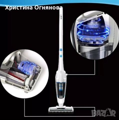 Прахосмукачка за под и мебели с хепа филтър, снимка 2 - Прахосмукачки - 53706700