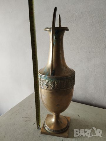 Стара ваза арт нуво, снимка 2 - Антикварни и старинни предмети - 45693514