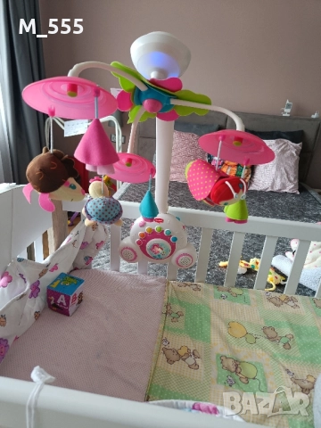 Музикална въртележка + обиколник за кошара + завивка и пияно, снимка 2 - Музикални играчки - 52077703