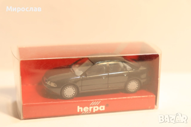 HERPA H0 1/87 AUDI A 4 КОЛИЧКА КАМИОН МОДЕЛ, снимка 3 - Колекции - 52822399