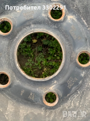 Стоманени джанти 15 от vw, снимка 3 - Гуми и джанти - 52679496