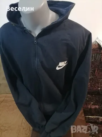 Суичър, худи Nike, L, снимка 1 - Суичъри - 48015933