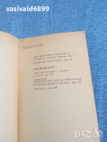 Гюстав Флобер - Писма до Луиз Коле , снимка 4 - Художествена литература - 54235159