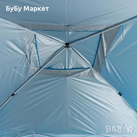Градинска сгъваема шатра със стоманена конструкция Muhler POP-UP, снимка 5 - Градински мебели, декорация  - 46441425
