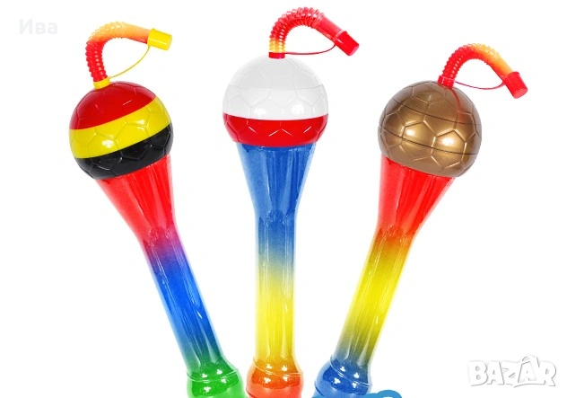 НОВО! Атрактивни чаши за скрежина с футболна ТОПКА 350 мл