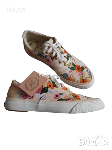 Дамски кецове Keds x Rifle Paper Co., снимка 6 - Кецове - 54206548