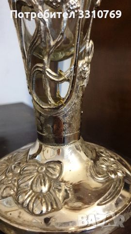 Метална ваза., снимка 2 - Вази - 45423510